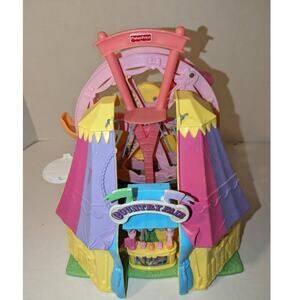 Vintage  Fisher Price Sweet Streets Country Fair Play Set Carnival